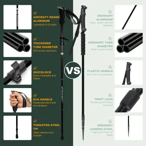 Durable Aluminum Hiking Pole - Thumbnail Image 2