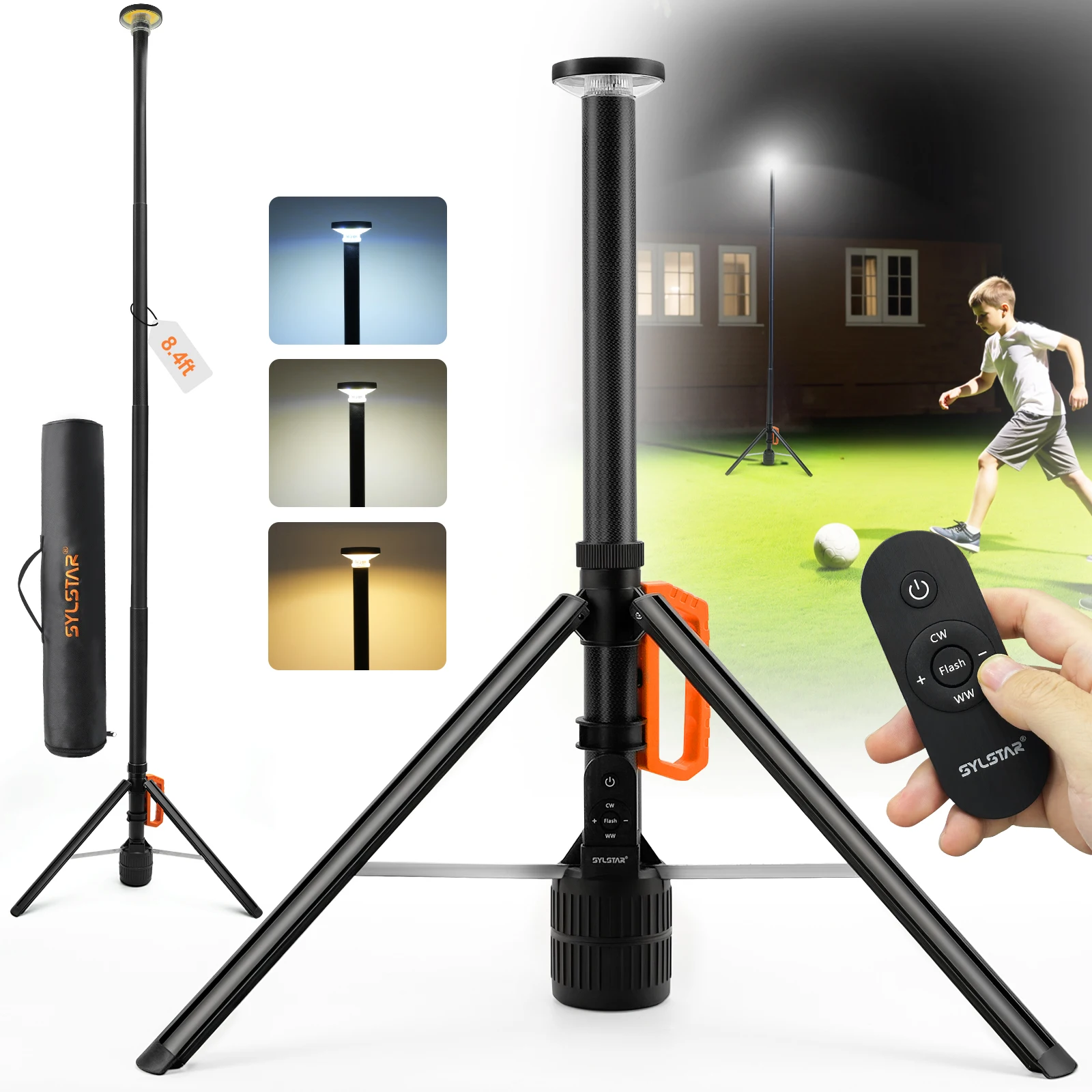 360° 3000LM Telescopic Camping Light - Image 1