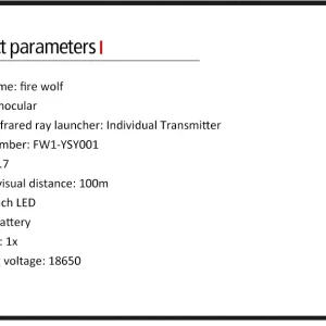 850nm IR Night Vision Scope Camera - Thumbnail Image 3