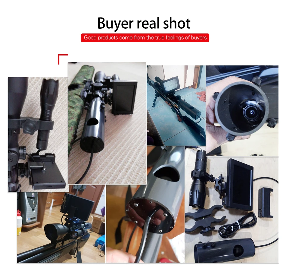 850nm IR Night Vision Scope Camera - Image 4