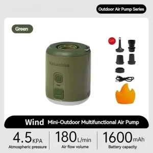 Compact Travel Camping Air Pump - Thumbnail Image 5