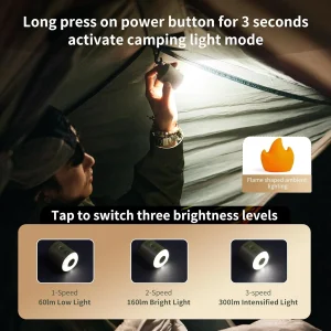 Compact Travel Camping Air Pump - Thumbnail Image 3
