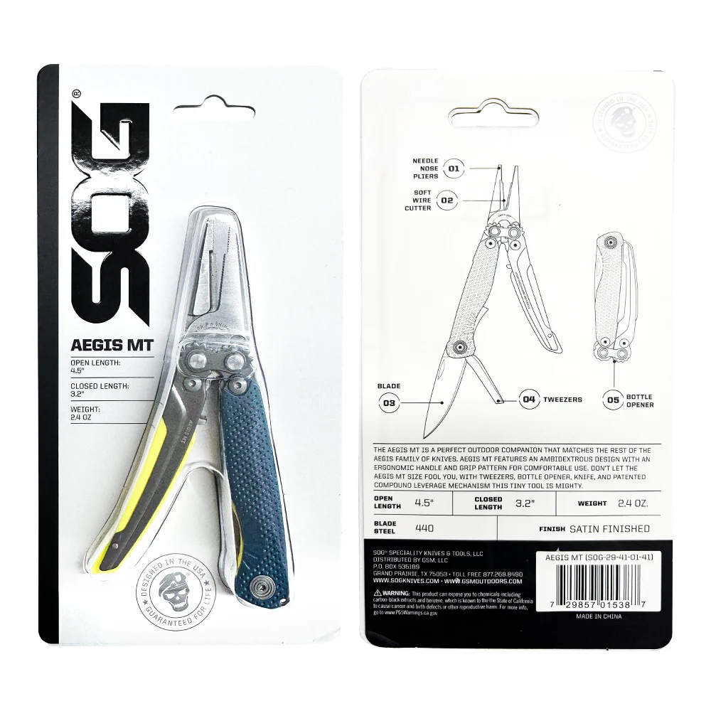 Compact Multitool Pliers for Camping & Fishing - Image 3