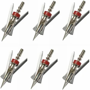 Mechanical Broadheads 100 Grain 6 Pack