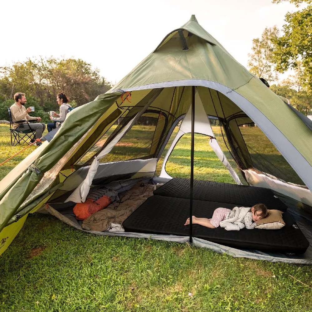 Inflatable Sleeping Pad with Electric Pump - Image 5