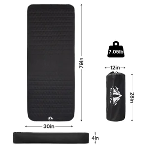 Inflatable Sleeping Pad with Electric Pump - Thumbnail Image 2