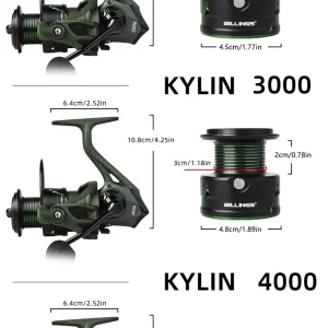 Freshwater Saltwater Spinning Reel - Thumbnail Image 4