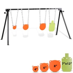 Durable Steel Gong Shooting Target Set