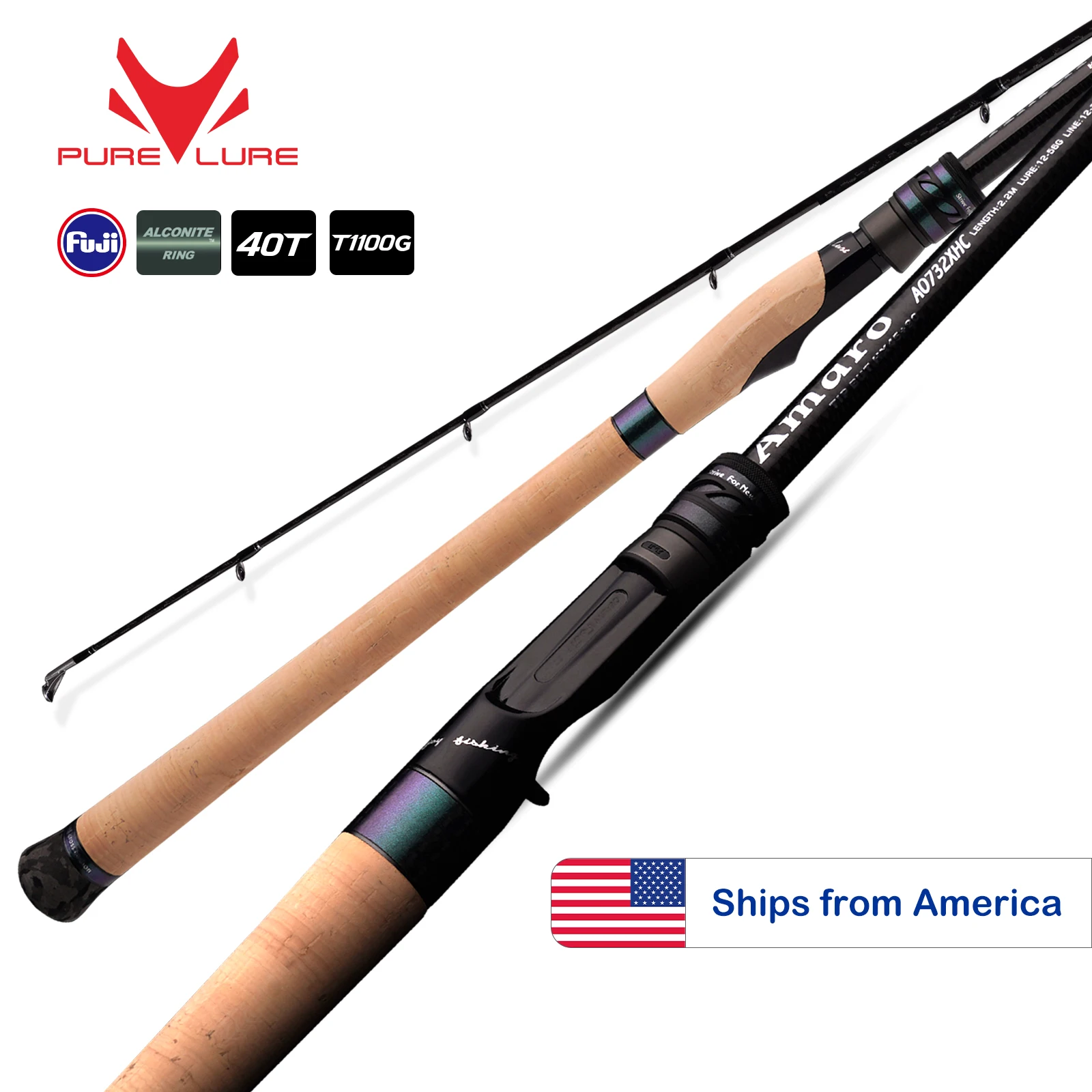 Carbon Fiber Travel Fishing Rod - Image 1