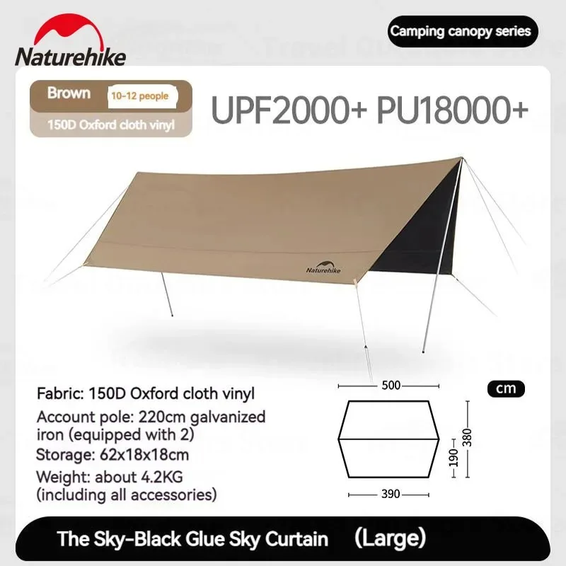 Large Waterproof Camping Canopy - Image 4