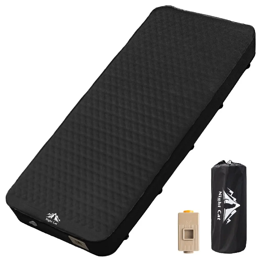Inflatable Sleeping Pad with Electric Pump - Image 1
