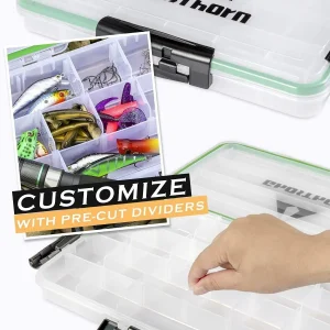 4-Pack Tackle Boxes with Removable Dividers - Thumbnail Image 4