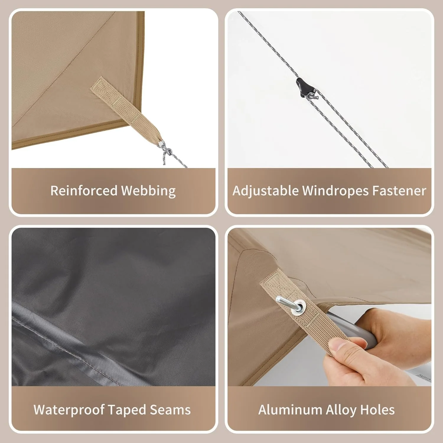 Large Waterproof Camping Canopy - Image 2
