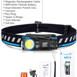 Powerful EDC Magnetic LED Headlamp - Thumbnail Image 5