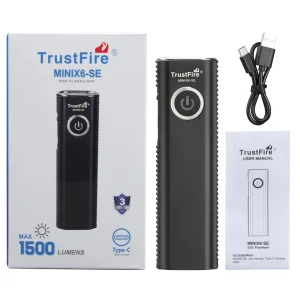 Rechargeable LED Torch with White UV Light - Thumbnail Image 3