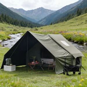 Easy Setup Inflatable Glamping Tent