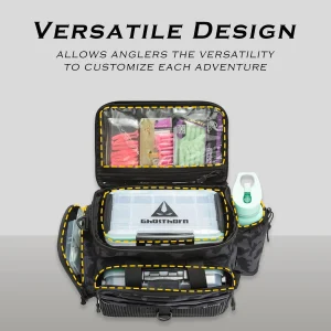 4-Pack Tackle Boxes with Removable Dividers - Thumbnail Image 3