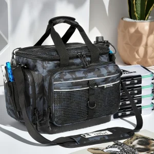 4-Pack Tackle Boxes with Removable Dividers