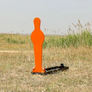 28-Inch Steel Popper Target for Shooting
